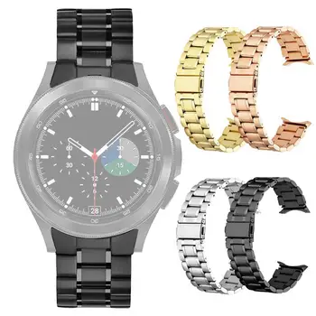1 Tk Roostevabast Terasest Bänd Galaxy Watch 6 Watch Rihm Crescent Classic Roostevabast Terasest Metallist Rihm Puuduvad Lüngad Quick Fit St M4U5