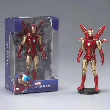 10 Cm Marvel Legendaarne Avengers Iron Man Spider-man Thor, Kapten Ameerika Hulk War Machine Tegevus Arvandmed Laste Mänguasjad, Kingitused