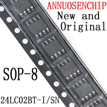 10TK Uus Ja Originaalne SOP-8 Mälu 24LC02 SOP 24LC02BI SOP8 24LC02BT-I/SN