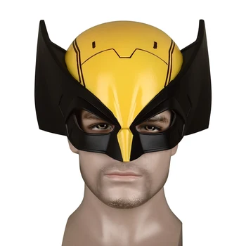 2023 Wolverine Mask kiiver James Howlett Näo Mask Filmi Cosplay Halloween Kostüüm Rekvisiidid Täiskasvanutele Kõrge Kvaliteediga
