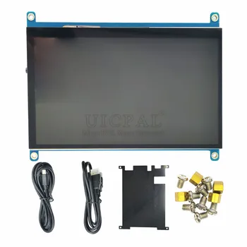 7 tolline IPS Puutetundlik Ekraan, Vaarika Pi 4B 3B 1024*600 LCD Mahtuvuslik Touch Komplekt Jatson Nano VGA HDMI