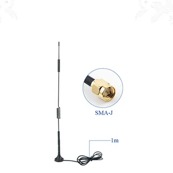 915MHz 868MHz 900MHz Lora Antenn koos Magnetic Base Kõrge Saada Omni Antennid on SMA Male TX900-XPL-100 Õhust