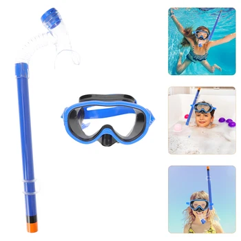 A Snorkeling Komplekt Lastele Anti-Fog Ujumine, Sukeldumine Kaitseprillid Semi-Dry Snorkeling Kit Snorkeling Kit Ujumine Kit Sukeldumismask