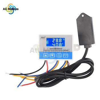 AC110~220V/1250W M452 Temperatuuri ja Niiskuse kahe väljundiga Töötleja LCD Ekraan Topelt kontrolli temperatuuri ja niiskuse