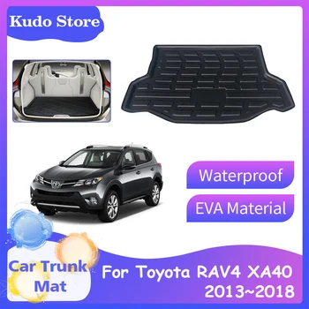Auto Pagasiruumi Matid Toyota RAV4 XA40 XLE 2013~2018 Veekindel Pagasi Vaip Plaat, Taga Lasti Liner Pad Säilitamine Hõlmab Tarvikud