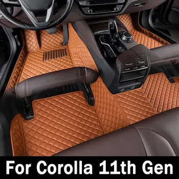 Auto Põranda Matid Toyota Corolla 11. Gen. Mitte-Hübriid 2014 2015 2016 2017 2018 Kohandatud Auto Vaip Katte sisustuselemendid