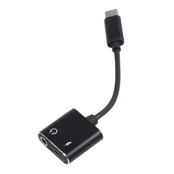 C-tüüpi Adapter, Aux Audio Adapter USB Type C Kuni 3,5 Mm Kõrvaklappide Pistikupesa Adapter Xiaomi Mi 6 Huawei, Ilma Jack 3.5
