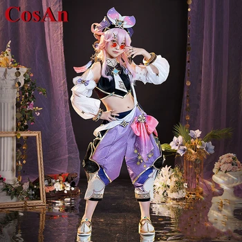 CosAn Mäng Genshin Mõju Dori Cosplay Kostüüm Mood Armas Seweet Vormirõivad Aktiivsuse Partei Rolli Mängida Riided