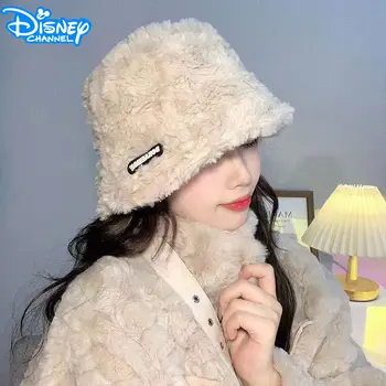 Disney Palus Naiste Kopp Müts Kawaii Soe Kalamees Müts Mood Riided Tarvikud Populaarne Värviga laiad tuulekaitseribad Panama Müts