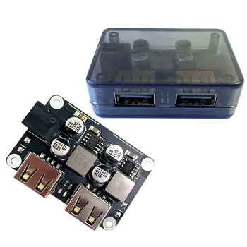 Dual USB-Kiire Kiire Auto Laadija Laadimise Buck Moodul Sisend 6V-30V Single Port 18W jaoks QC2.0 QC3.0 QC 2.0 3.0 Sõidukite Pardal