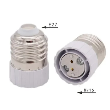 E27, et MR16 Base Converter lambihoidja E27 Adapter Kruvi Pesa E27, et MR16 LED -, Halogeen-CFL lambipirn Converter 2tk/5tk