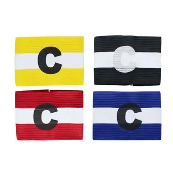 Jalgpall Kapten Armband C-kujuline Logo Erilist Nailon Paindlik Reguleeritav Kaitsva Armband Jalgpalli Asjade Rühma Armband