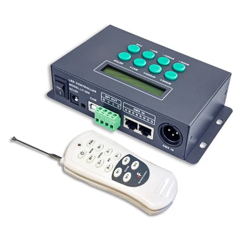 LTECH Uus LED Digitaalne Kontroller LT-200 DMX Master 520 Režiimid 1024 Piksli SPI(TTL) Kontrolli DC 12V Koos RF Wireless Remote