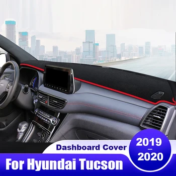 Näiteks Hyundai Tucson TL 2019 2020 Auto Armatuurlaua Katmiseks Dash Mat Päikese Vari Vahend, Laud Non-slip Pad Tarvikud
