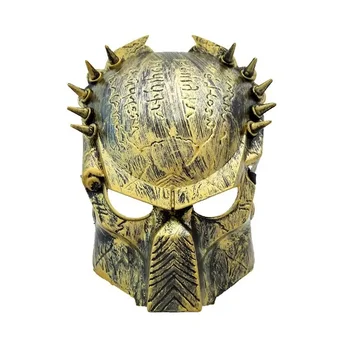 Predator Mask Halloween Õudus Mask Lone Wolf Mask Neet Snap Iron Mask Cosplay Kostüüm Tarvikud Masque Uus Kuum Kiskja Maskid