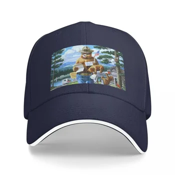Smokey Bear Ühise Põllumajanduspoliitika Mood Vabaaja Baseball Caps Reguleeritav Müts Hip-Hop Suvel Unisex Pesapalli Mütsid Polychromatic Kohandatav