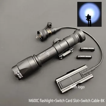SotacTactical M300C M600C Relva LED Taskulamp M600 M300 CNC Roti Saba-Kaardi Pesa SF Remote rõhulüliti Airsoft