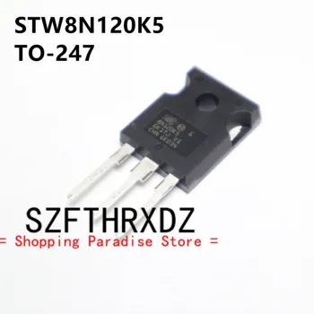 SZFTHRXDZ 10tk 100% Uued Imporditud Originaal STW8N120K5 8N120K5 TO-247 High Power MOSFET 1200V 8A