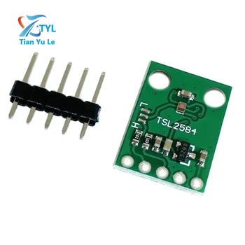 TSL2584TSV digitaalse ümbritseva valguse sensor moodul TSL2584 valguse intensiivsus valguse andur, I2C suhtluse jaoks arduino