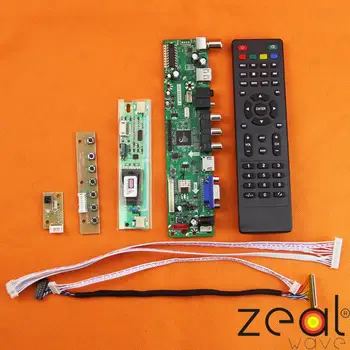 TV HDMI-VGA-USB-CVBS RF LCD Kontroller Board 17