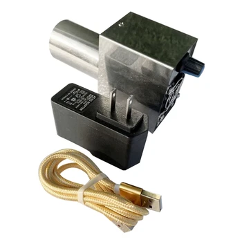 Tõhus 12V USB Ventilaatori Dual Fännid MEID Adapter Reguleeritav Küttepuud Pliit