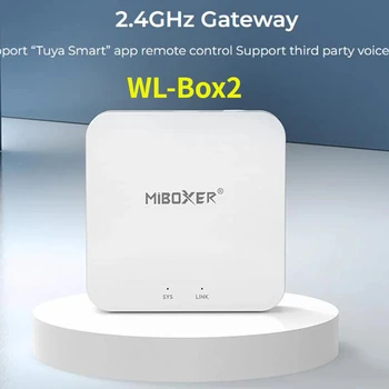 Uus Miboxer WL-Box2 Wifi LED Kontroller 2.4 GHz Gateway DC5V Süsteemi Traadita APP Kontrolli Led Valgus Ühilduv APP