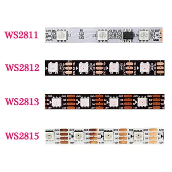 WS2812B WS2811 WS2815 WS2813 RGB LED Riba Eraldi Adresseeritavad 30/60/144Pixels/Led/M Lint Kerge IP30/IP65/IP67 DC5V-DC12V