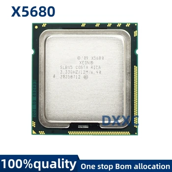 X5680 Jaoks Xeon 3.3 GHz Kuus-Core Kaksteist-Lõng CPU Protsessor 12M 130W LGA 1366