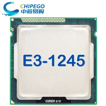 Xeon E3-1245 E3 1245 3.3 GHz Quad-Core Kaheksa-Lõng CPU Protsessor 8M 95W LGA-1155 KOHAPEAL LAOS